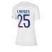 Billige Paris Saint-Germain Nuno Mendes #25 Tredjetrøye Dame 2022-23 Kortermet